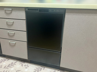 キッチンリフォーム 長年の使いやすさを引き継いだ食器洗い乾燥機